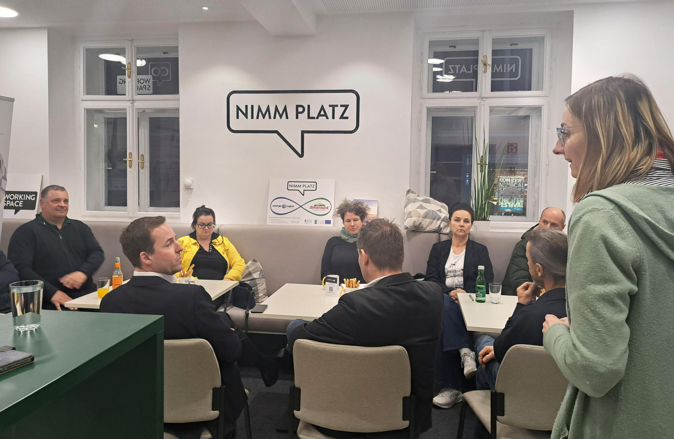 Rechtsexperte Gernot Wilfling beim ABC-Talk im Coworking Space Weiz